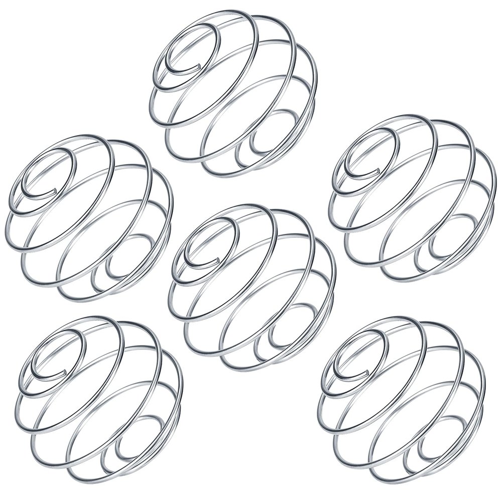 ACWOO 6pcs Shake Ball, Milkshake Protein Shaker Ball, Food Grade Wire Mixer Mixing Whisk Ball, 304 Stainless Steel Protein Mixer Mixing Ball for Protein Drinks, Wire Whisk