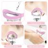 Tongdejing Eye Wash Cup, Eye Wash Cleaner Kit Eye Bath Cleaner Bottle Manual Air Pressure Eye Cleasing Cup Clean Dust Makeup Irritants for Eye Care Soothing Tired Eyes(Pink) view 4