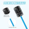 3pcs Premium Nylon PVC Drain Brushes - Flexible Pipe Cleaner with Soft Brush Head, Easily Cleans Dirt, Keeps Condensate Traps Clean view 4