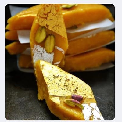 Festival Special Premium (Mango Barfi 500g) Delicious Indian Traditional Sweets To Sweeten Up Your Celebration Best Gift For All Occasions Rakhi,Marriage,Diwali,Holi