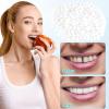 Care Spring False Teeth 2 Pairs Instant Veneers Dentures, Temporary Dentures Repair Kit Clip on Veneers Top and Bottom, Fake Teeth Braces Adjustable Cosmetic Tooth Covers for Confident Smile view 4
