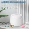Famisym Ultrasonic Cleaner for Dentures, Retainer, Aligner, Toothbrush Head, Whitening Trays, Mouthguards, 45KHz Ultrasonic Cleaner Machine for All Dental Appliances view 2