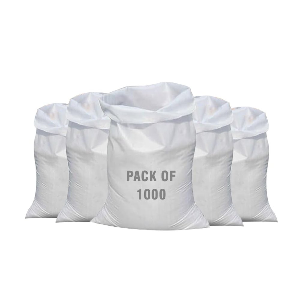 1000x bags 65x114cm Woven Sacks of Heavy duty Garden Waste bags Woven Sacks Polypropylene PP Strong Rubble Sacks builder bag Woven Bags Rubble bag