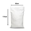 1000x bags 65x114cm Woven Sacks of Heavy duty Garden Waste bags Woven Sacks Polypropylene PP Strong Rubble Sacks builder bag Woven Bags Rubble bag view 2