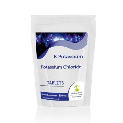 Potassium 200mg Tablets Essential Mineral for Electrolyte Balance