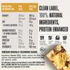 Presteez Banana & Peanut 50g Protein Enhanced Bars - No Added Sugar or Sweeteners, Gluten Free, High Fibre, Healthy Snacks with Prebiotics, Fibre & Vitamin C, Gut Friendly Bars. 10g Protein, 12 Pack view 2