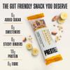 Presteez Banana & Peanut 50g Protein Enhanced Bars - No Added Sugar or Sweeteners, Gluten Free, High Fibre, Healthy Snacks with Prebiotics, Fibre & Vitamin C, Gut Friendly Bars. 10g Protein, 12 Pack view 3