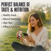 Presteez Raspberry & Almond Fruit and Nut Bar - Healthy Snacks, No Added Sugar or Sweeteners, Vegan, Gluten Free, High Fibre Energy Bars, Support Clean Eating, 35g, 12 Pack view 4