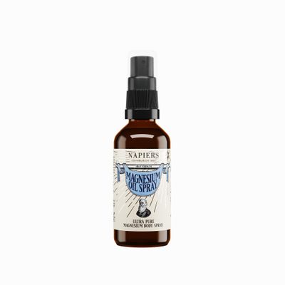 Napiers Magnesium Oil Spray - High Strength Topical Magnesium Chloride for Muscles, Joints and Night-Time Use - 100 Millilitres