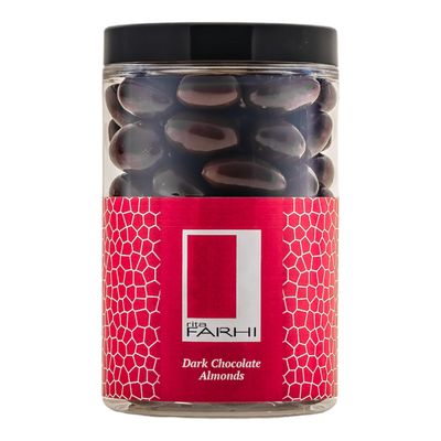 Rita Farhi Dark Chocolate Almonds, 315g