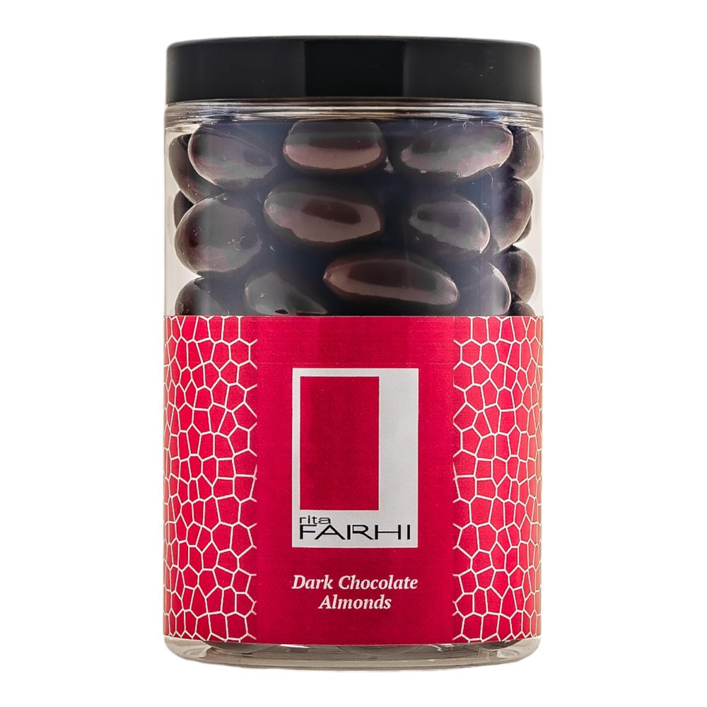 Rita Farhi Dark Chocolate Almonds, 315g
