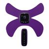 Sensio Spa Wireless EMS & Heat Massager - Muscle Stimulation & Relaxation, 19 Intensity Levels & 6 Modes, Rechargeable, for Legs, Back, Shoulders, Abs  Includes Remote Control, Purple view 1