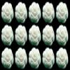 15 x Edible 3D Iced 30mm White Rose Roses Cupcake Toppers, Decorations Cake view 2