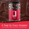 Rita Farhi Milk Chocolate Raisins Luxury Gift Jar 350g  Juicy Raisins Coated in Smooth Belgian Milk Chocolate, Vegetarian Gift for Birthdays & Celebrations view 4