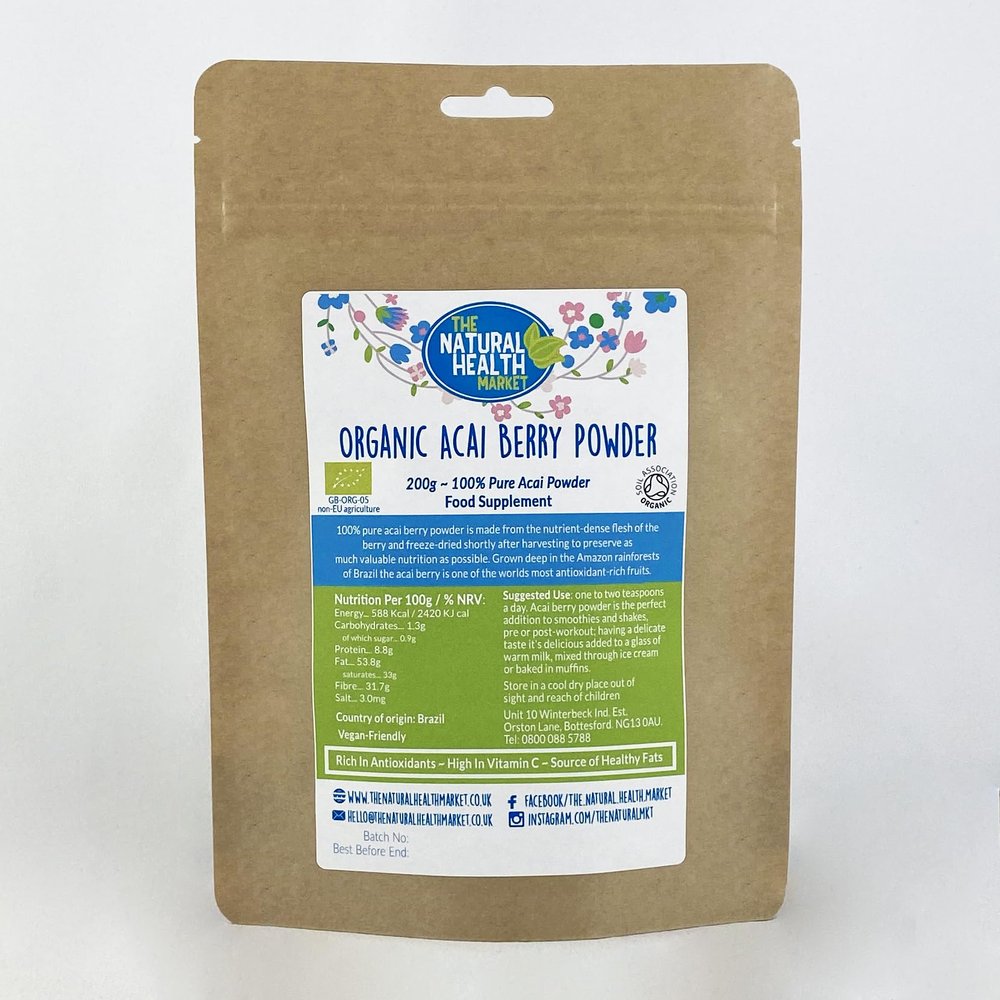 Organic Acai Berry Powder (200g)