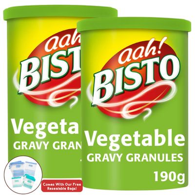 Vegetable Gravy Granules 190g - Bundle Bistoo Pack of 2