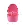 BCOATH Denture Care Box for Denture Case False Box Strainer for Soaking in Bathroom Storage for Bath view 2