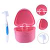 BCOATH Denture Care Box for Denture Case False Box Strainer for Soaking in Bathroom Storage for Bath view 4
