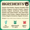 Boho Unflavoured Organic Vegan Protein Powder Blend (2kg) Plain & Unsweetened, Organic Plant Based Protein, Dairy Free, Gluten Free, Lactose Free, Pea, Plant Protein Powder view 2