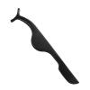 CHFYIJYHM Hair Removal Tweezers 1Pcs Eyelash Tweezers Beauty Makeup Tools Multifunction Stainless Auxiliary False Eyelash Curler Clip Make Up Accessories Tools Tweezers(Schwarz)