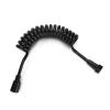 Qukaim Spring Shower Hose Copper Cap Bidet Shower Hose, 2m Flexible Retractable Spring Accessory view 2