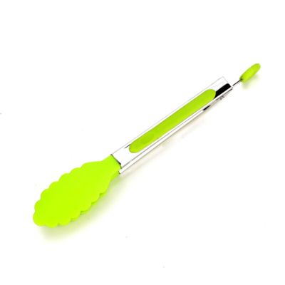 CHFYIJYHM Hair Removal Tweezers Food Tweezers Silicone Non-slip Cooking Clip Clamp Salad Tools Grill Kitchen Accessories Tweezers(Green)