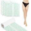 1 Roll and 40 Pcs Transparent Waterproof Adhesive Lift Tapes, Disposable Protective Films, Invisible Shower Patches, Adhesive Bandages for Lifting, Clear Cellulite Tapes view 1
