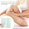 1 Roll and 40 Pcs Transparent Waterproof Adhesive Lift Tapes, Disposable Protective Films, Invisible Shower Patches, Adhesive Bandages for Lifting, Clear Cellulite Tapes view 2