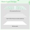 1 Roll and 40 Pcs Transparent Waterproof Adhesive Lift Tapes, Disposable Protective Films, Invisible Shower Patches, Adhesive Bandages for Lifting, Clear Cellulite Tapes view 3