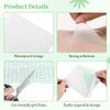 1 Roll and 40 Pcs Transparent Waterproof Adhesive Lift Tapes, Disposable Protective Films, Invisible Shower Patches, Adhesive Bandages for Lifting, Clear Cellulite Tapes view 4