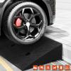 Portable Curb Ramps Kerb Ramps For Cars Threshold Curb Ramp Wheelchair Ramp Loading Ramps Rise Transition Ramp For Doorways Steps Driveway Sidewalk Mobility Scooters Motorcycle(50x32x13cm/20x13x5in) view 2