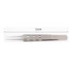 CHFYIJYHM Hair Removal Tweezers Micro tweezers with teeth and hooks, thread removal tools, instruments, and tools for clamping ruby and diamond frosted tweezers with slots Tweezers view 3