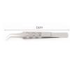 CHFYIJYHM Hair Removal Tweezers Micro tweezers with teeth and hooks, thread removal tools, instruments, and tools for clamping ruby and diamond frosted tweezers with slots Tweezers view 4