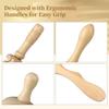 4 Pcs Wooden Maderoterapia Kit with Contouring Board, Muscle Relaxation, Lymphatic Drainage, Wood Cup, Body Massage Sculpting Tools, Wood Massage Tools, Roller Stick, Mushroom Massager view 3