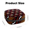 Storage Bag for Sanitary Napkin Pads, Menstrual Cup Pouch, Period Bag Organizer for Feminine Pads Tampons, Grizzly Bear Animal Claw view 3