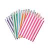 Canape King Candy Stripe Paper Bags | Assorted Striped Paper Sweet Bags 18 x 13 cm Party Bag | Perfect For Weddings, Themed Parties & Pick n Mix Cabdies - Pack of 1000 (Red) view 1