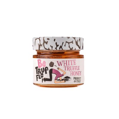 Be Truffle - White Truffle Honey 120g - 100% Made in Italy - Gluten-Free, Cholesterol-Free