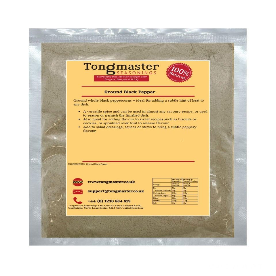 Ground Black Pepper - 500g