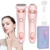 Brazilian Shaver, 2024 New Brazilian Shavers, 2 in 1 Electric Shaver Razors for Women, Wet Dry Shaver Women, Effortlessly Achieve Touchably Soft Skin (A) view 1