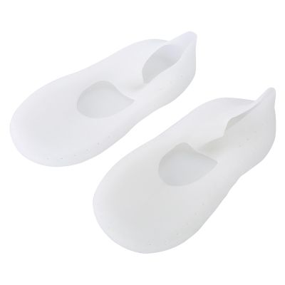 1 Pair Moisturizing Silicone Sock,Foot Anti Cracking Protector,Relieve Plantar Fasciitis Pain Heel Silicone Socks Foot Anti-Cracking Protector Foot Care Tool Prevention Socks (L)