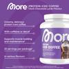 More Protein Iced Coffee, Dark Chocolate Lover, 500 g, 1.1 lbs, 20 Servings, Protein Powder with Instant Coffee, Low in Sugar and Fat  Made in Germany view 3