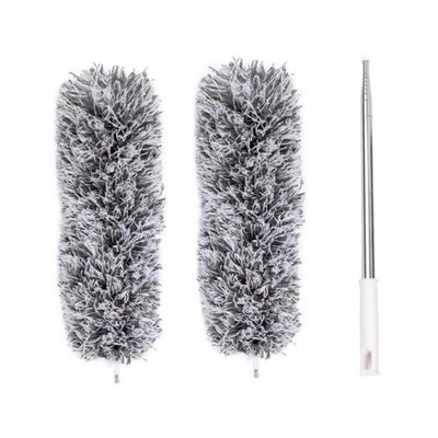 Anneome Microfiber Sweeping Duster Extendable Cleaning Tool Dust Cleaning Brush for Car Home and Office