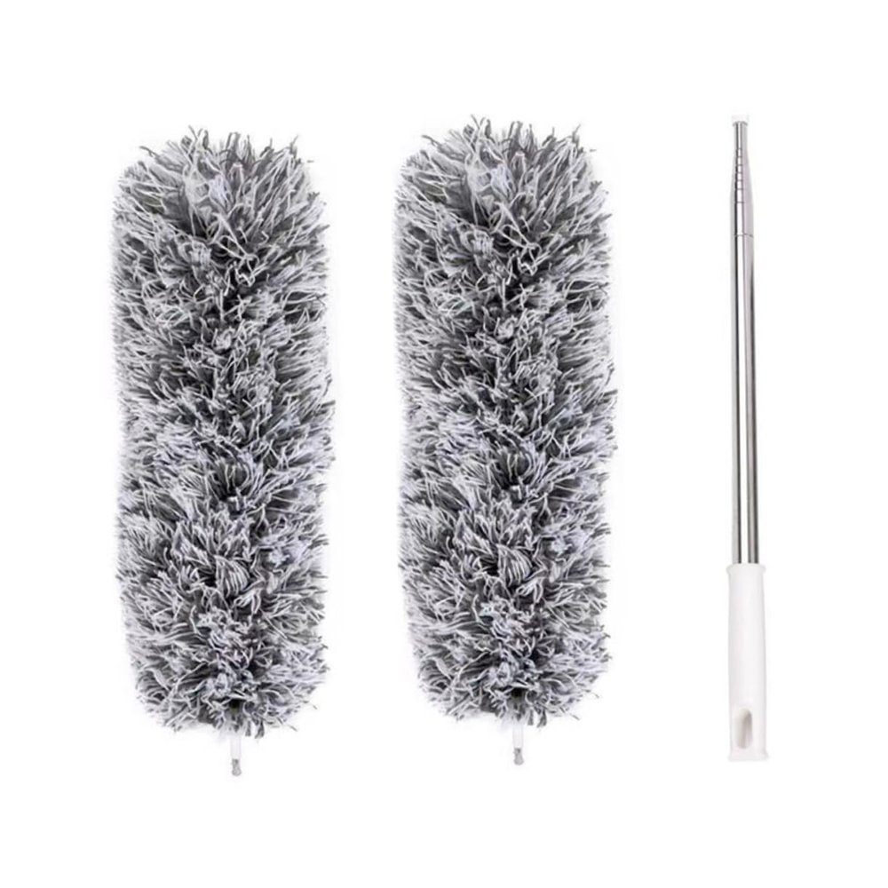 Anneome Microfiber Sweeping Duster Extendable Cleaning Tool Dust Cleaning Brush for Car Home and Office