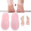 1 Pair Moisturizing Silicone Sock,Foot Anti Cracking Protector,Relieve Plantar Fasciitis Pain Heel Silicone Socks Foot Anti-Cracking Protector Foot Care Tool Prevention Socks (L) view 3