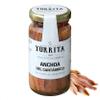 Spanish Anchovy Fillets In Extra Virgin Olive Oil From Yurrita, Salt Cured Anchovies, Sustainable Fished, 100g Jar view 1