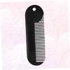 LALADEFIEE Zinc Alloy Sturdy Hair Styling Comb for Men Detangling Beard Brush Portable Beard Supply Men Salon Gadget view 2