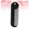LALADEFIEE Zinc Alloy Sturdy Hair Styling Comb for Men Detangling Beard Brush Portable Beard Supply Men Salon Gadget view 4