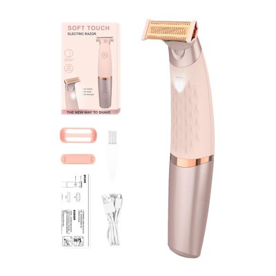 Electric for Women,Painless Womens Electric Shaver - Facial Hair Removal Bikini Trimmer Painless Body Razors Cordless Electric Painless Shaver for Womens