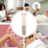Electric for Women,Painless Womens Electric Shaver - Facial Hair Removal Bikini Trimmer Painless Body Razors Cordless Electric Painless Shaver for Womens view 4