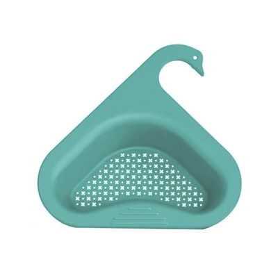 AD-BCrbgen Multifunctional drain basket Colander Fruit & Vegetable Wash Basin Large Capacity Wash Basin Fruit Wash Basin Food Filter Ideal for draining pasta vegetables and fruits(B Green)